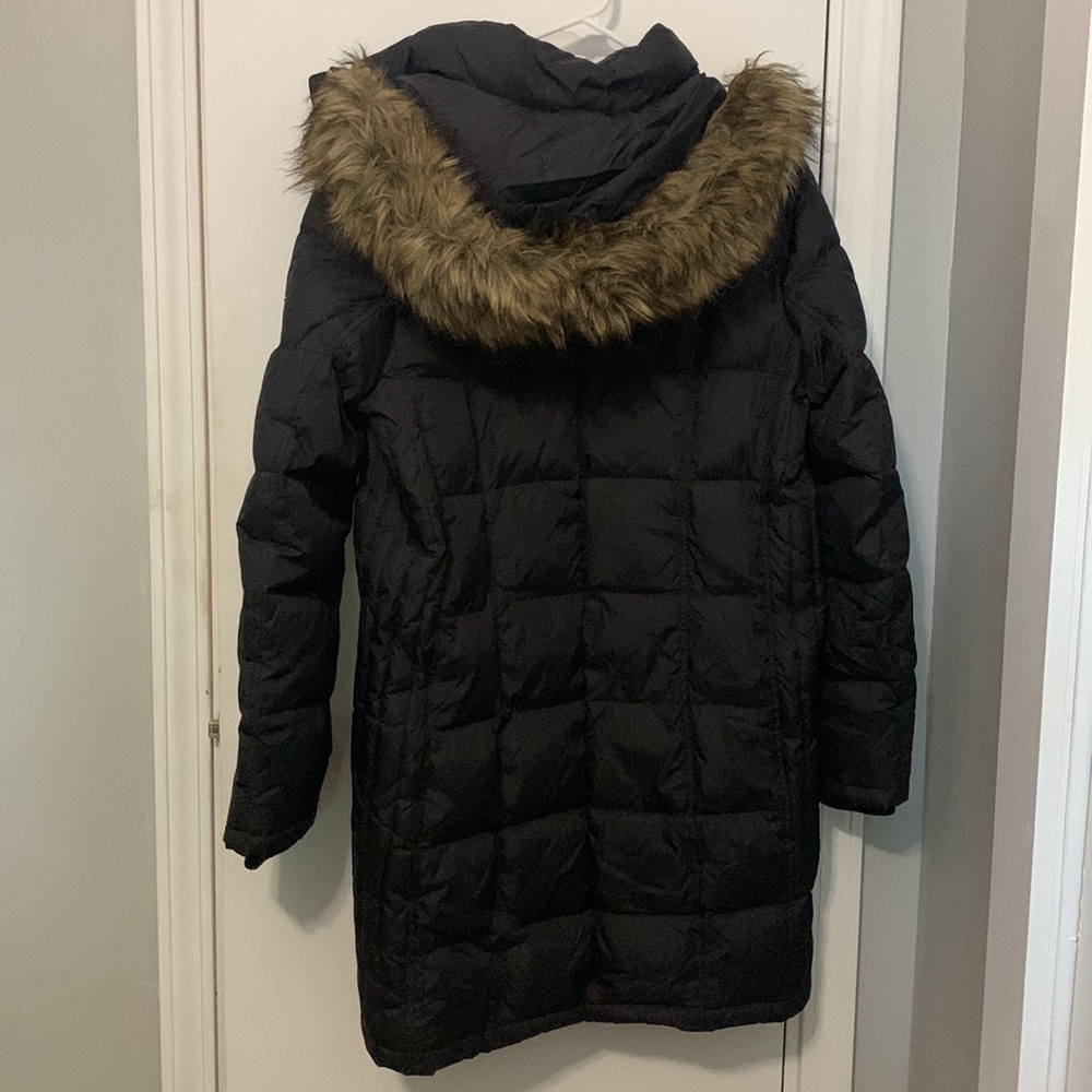 MICHAEL Michael Kors long black puffer coat. Down/ feather filled. XL. - Picture 6 of 6